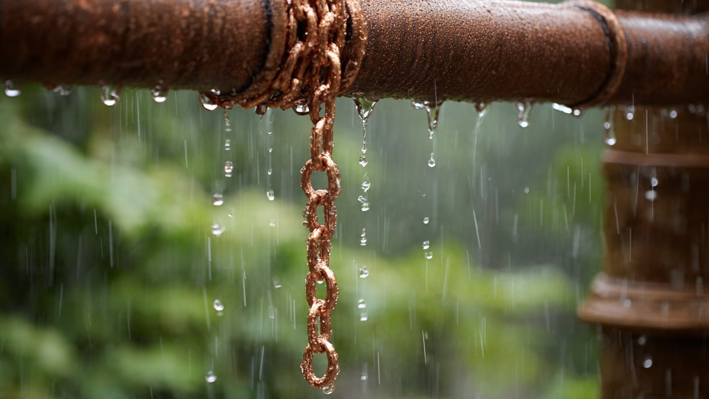 Why Is a Copper Rain Chain the Perfect Solution for Ditching Boring Downspouts?