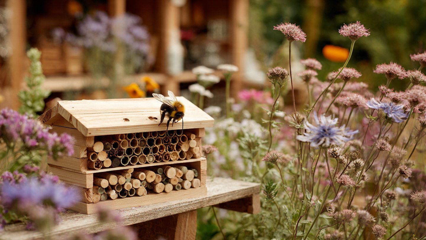 How Can a Pollinator Hotel Transform Your Garden's Harvest?