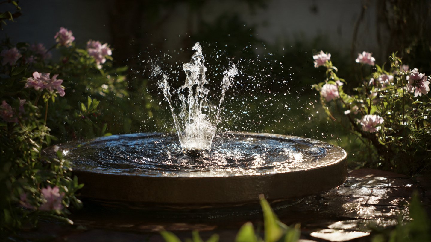 How Can a Solar Fountain Transform Your Backyard This Summer?