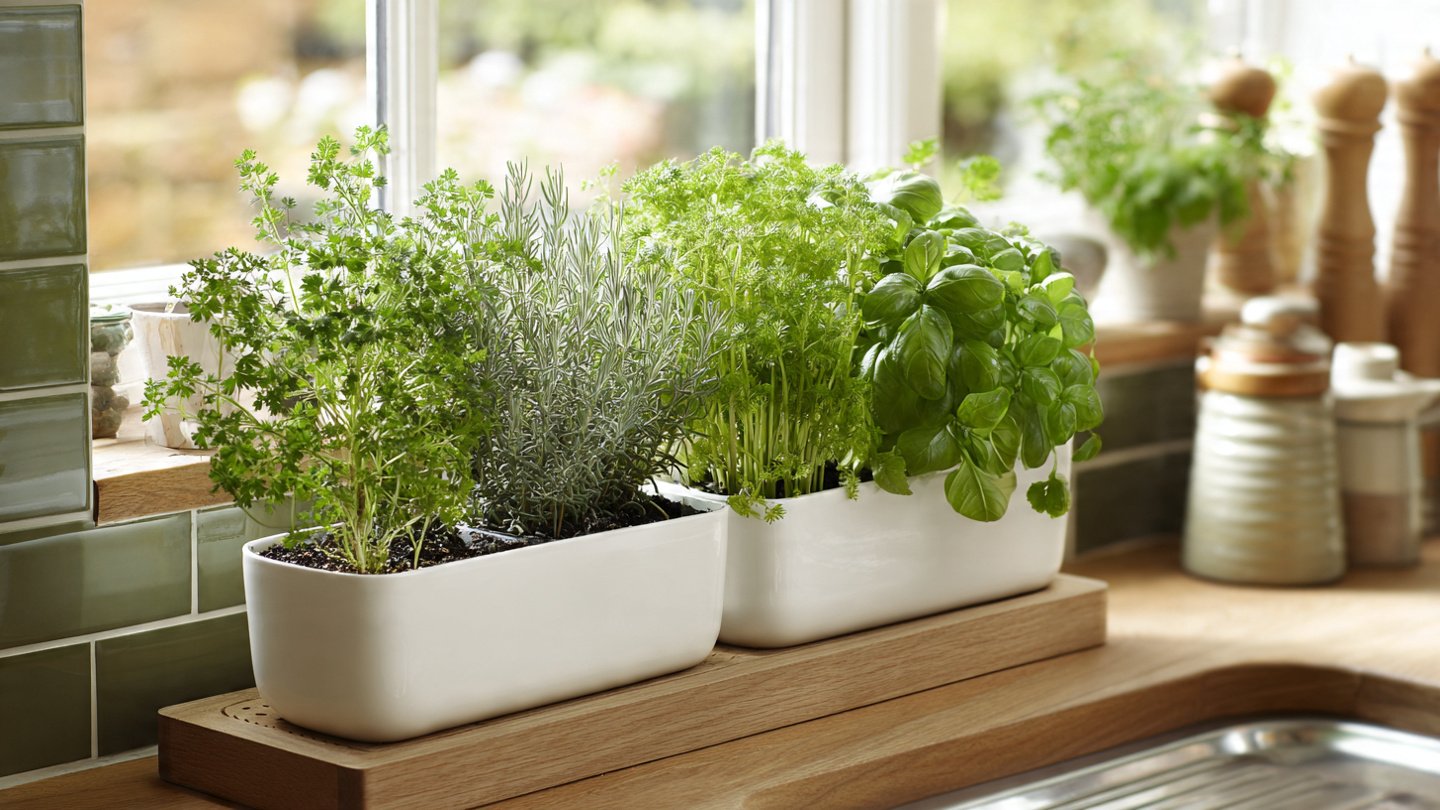 How to Add a Small Herb Garden to a Modern Kitchen