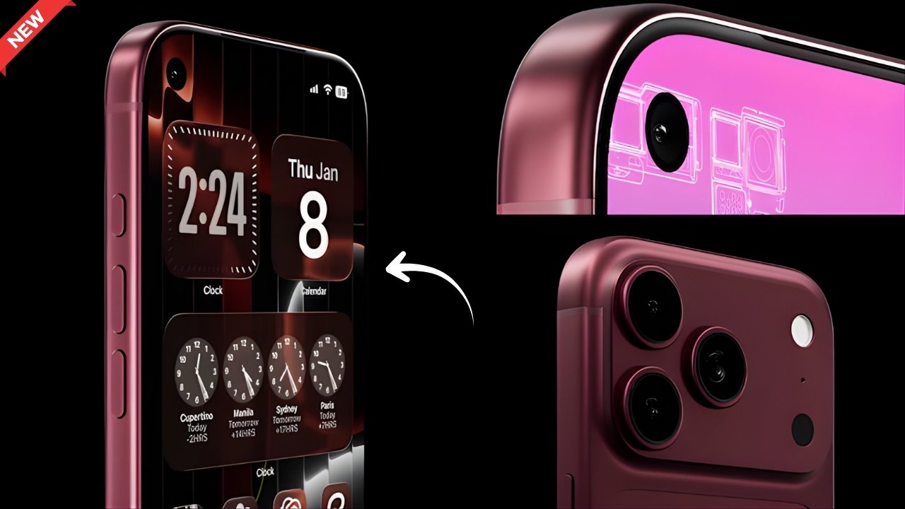 iPhone 18 Pro Design Revealed – Corner Camera Setup and Major Hardware Upgrades