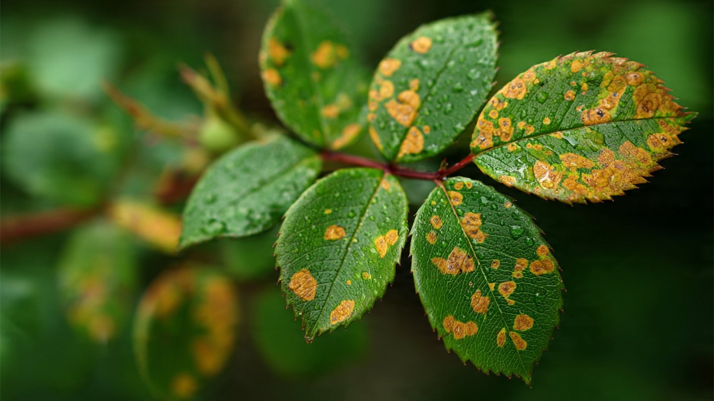 Why Do Rose Leaves Get Orange Spots and How to Fix It