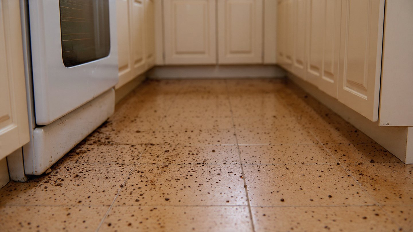 Reasons Kitchen Floors Accumulate Dirt Near the Stove Over Time